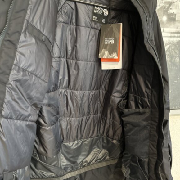 Mountain Hardwear Women Firefall/2 Insulated Coat Anorak XL‎ Zodiac 1958621506 - Picture 9 of 12